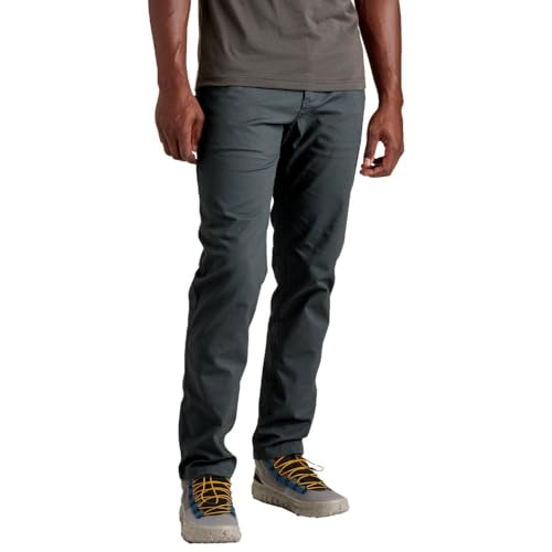 Howler Brothers Men's Frontside 5-Pocket Pants, Charcoal (US, Waist, 32, Regular)