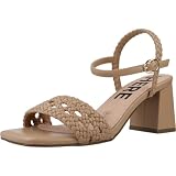 MENBUR Sandalia de tacón mujer 25590, beige, 41 EU