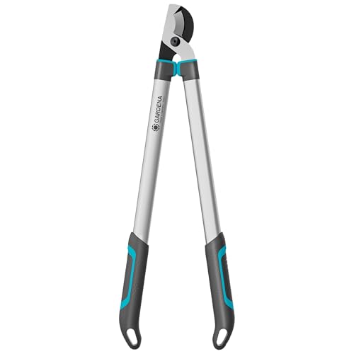 Gardena EasyCut L, sécateur à lame franche pour bois frais jusqu'à 45 mm, lames affûtées avec précision, PowerCoating pour des coupes nettes, design...