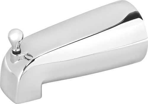 PROPLUS GIDDS-159695 Slip-On Bathtub Spout With Pull-Up Diverter, Chrome - 159695