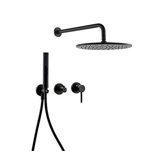 Ensemble douche haute pression avec mitigeur chaud et froid réglable