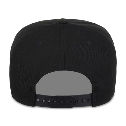 Image of Lids Blank Hook Shot A-Frame Adjustable Snapback Hat - Breathable Mesh & Lightweight | Curved Bill | One Size Fits Most