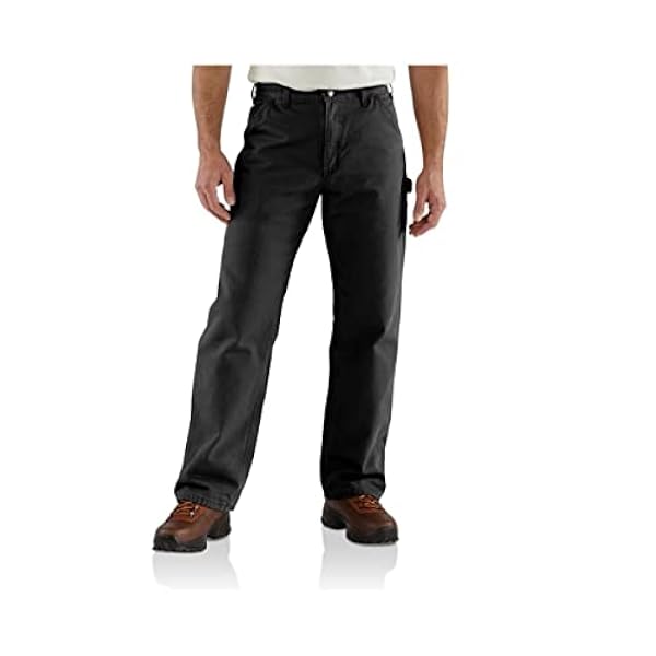 Carhartt Washed Duck Work Dungaree Flannel Lined B111 pantaloni sportivi Uomo