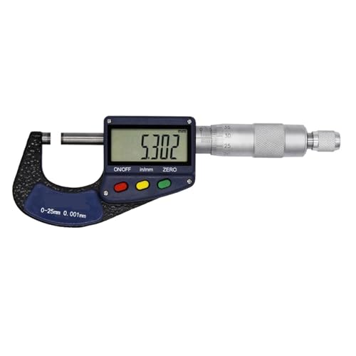 Micromètre numérique 0.001mm jauge à étrier extérieur 25-50mm en acier inoxydable