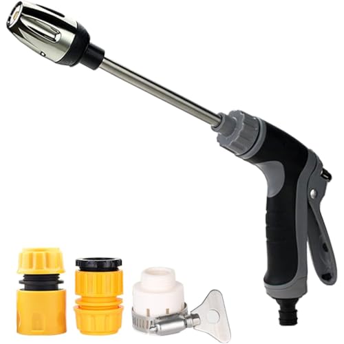 Waterblitz Pressure Washer, Turbowasher - Power High-Pressure Cleaner for Every Garden Hose, My Garden Friend Pressure Washer with 360° Rotating for 3 Modes, for Car Washing/Watering Lawn and Garden