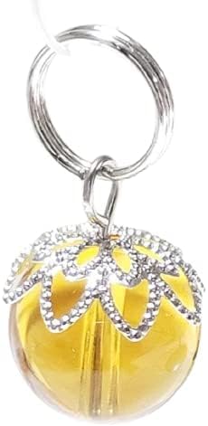 天然石 七色チャーム バッグホルダー