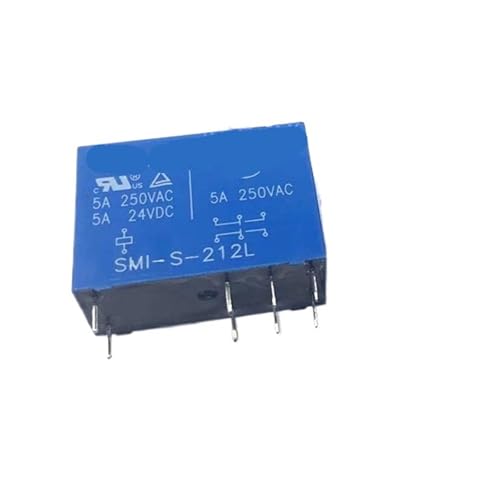 Relais SMI-S-212L 12VDC pour réparer une carte électronique 8 broches