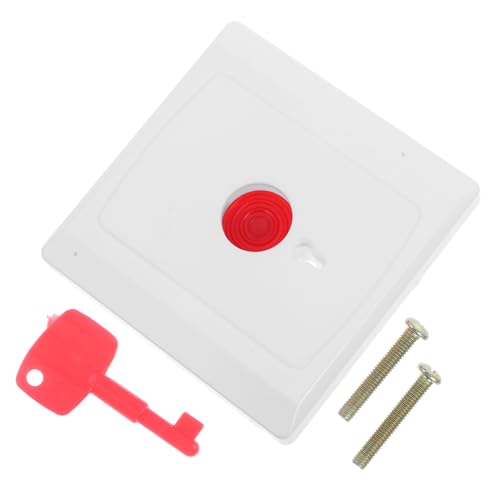Cabilock 1 Set Button Alarm Emergency Call Button Emergency Alert for Seniors Button for Patients Button for Calling Help Call Buttons Emergency Button for Patient Button Reset Key