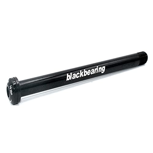 BLACKBEARING M12x1,5 Pasador de paso para bicicleta de montaña y carretera negro