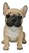 Ebros Realistic Lifelike French Bulldog Puppy Statue 7" Tall Frenchie Figurine Dog Animal Collectible