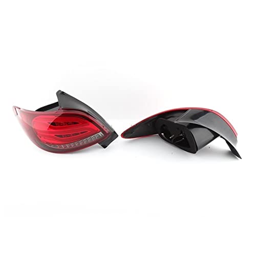 Luces traseras de coche para Peugeot 206 y 206CC 2004-2008, kit de faros de frenado en parachoques