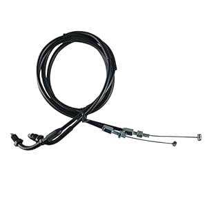 Wai Danie Ensemble de câbles d’accélérateur – Push Pull compatible avec Honda CB350 CL360 CB400 CB550 CB750 FT500 Shadow Aero 750 1100 CRF250L CMX250C 300