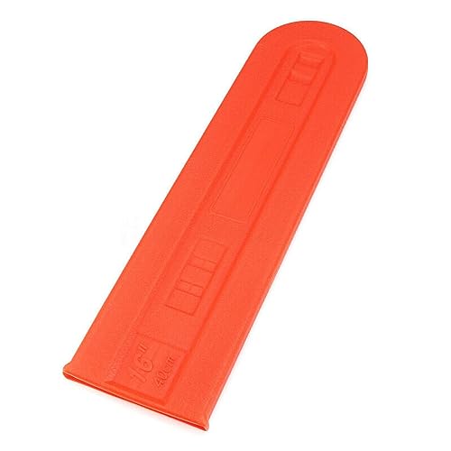 SEIWEI 12' Kettensägenschutzhülle Kettenschutz, 30 * 10cm Scheidenschutz Orange Kettensägenschutzhüllenschutz Kettensägenschutz