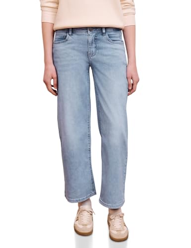 Jean Large Blanchi Street One Studio en denim souple effet délavé