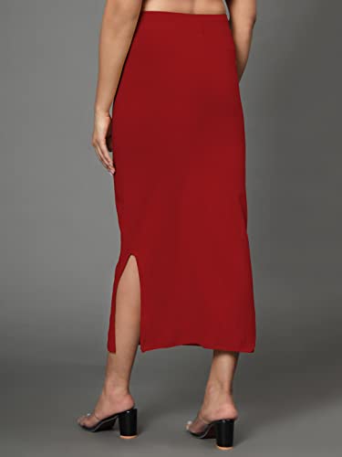 Image of Jaanvi fashion Women's Cotton Mermaid Saree Shapewear,Petticoat,Skirt, Comfortwear
