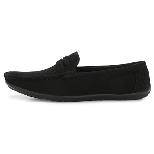 Image of Stylelure Eco Friendly & Light Weight Flexible Mesh Knit Loafers Driving Shoes for Men