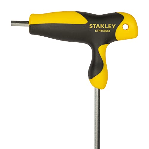 Image of Stanley STHT69663-8 Ball Head T-handle Hex Key, 4 mm, 300 mm