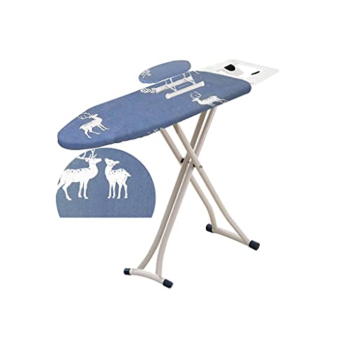 Tabla de Planchar Profesional de Lujo, Altura Ajustable, Plegable, Vertical, para Uso doméstico, Ideal para Costura, Manualidades, Dormitorio (A) (B)