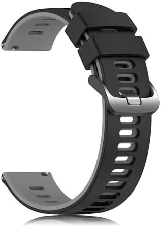 EZMVZKU 22mm Silicone Strap for Samsung Galaxy Watch 3 45mm/Watch 46mm,for Amazfit GTR3/3 PRO/GTR4 Replacement Bracelet Band,Compatible With Huawei Watch GT runner/GT3 46mm/3/3 pro Sport Strap