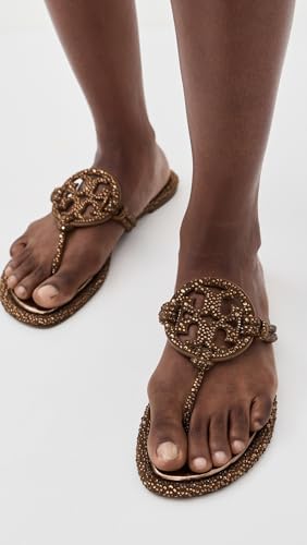 Image of Tory Burch Women's Miller Knotted Pave Sandals