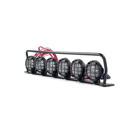 Luces vehículo RC de 158 mm barra de techo para coche crawler 1/10 TRX-4 SCX10