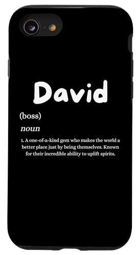 David Definition Personalized Name Custom Costume For Dave �X�}�z�P�[�X iPhone SE (2020) / 7 / 8 �p