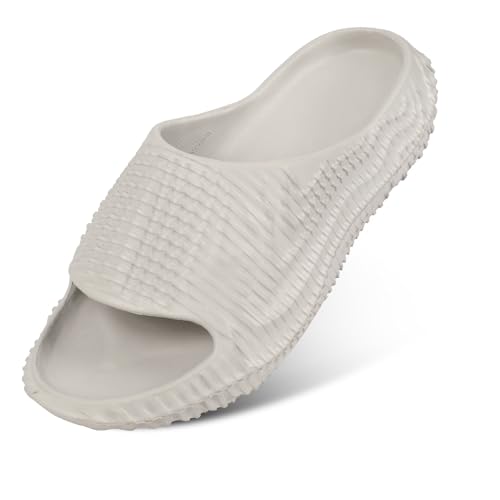 Men's and Women's EVA Slides - Cloud Slides Slippers, Arch-Supporting,Perfect Summer Sandals for Walking, Shower, and More