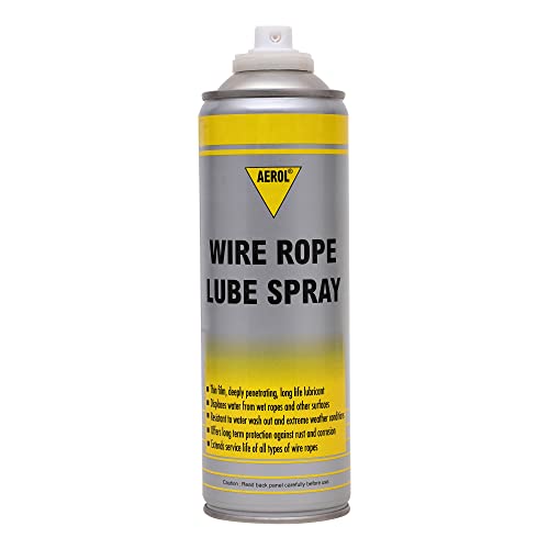 Aerol Wire Rope Lubricant Spray, Grade 4051 (300g/434ml)