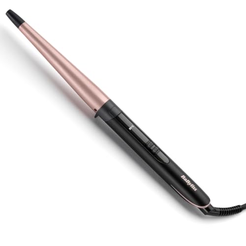 BaByliss Rose Quartz Conical Wand – 13-25mm Lockenstab für...