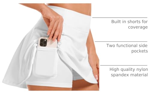 Women's High-Waisted Golf Skort