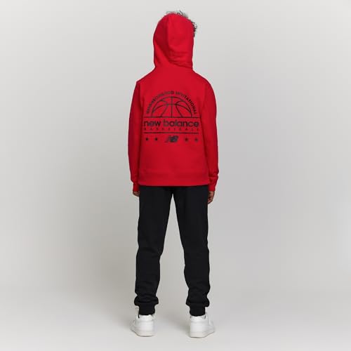 New Balance Boys Graphic Hoodie, Cotton Blend Fleece Sweatshirt, Sizes 4-16 - image 4