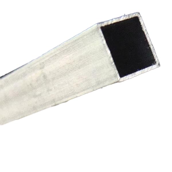 Tubing, Square, Aluminum, 3003 Alloy Type, 0.14