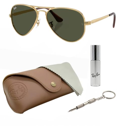 Image of Ray-Ban RB3925 AVIATOR MAX Pilot Sunglasses with Official Eyewear Kit