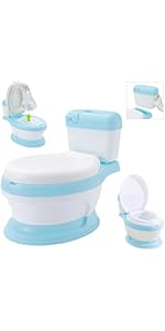 Amazon.co.jp: SUGGEST 子供用 おまる 洋式 トイレ トレーニング 便座