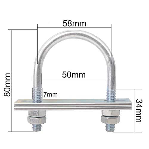 Bulloni a U Bullone a U Rotondo Bullone a U in