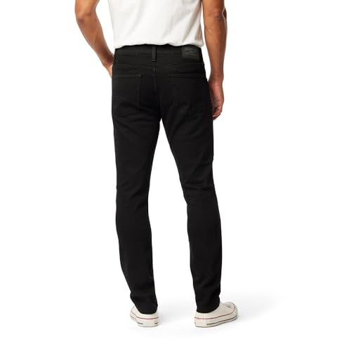 Foto de Levi Strauss & Co. Signature Gold Label - Jeans de ajuste delgado para hombre, jeans ajustados., 28" cintura x 30" largo (imagen 4)