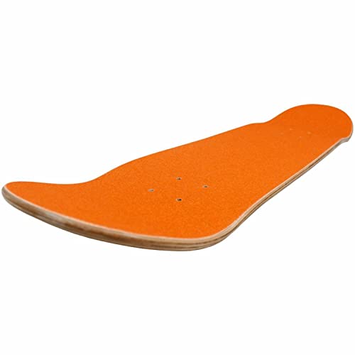 Image of Black Diamond Sheet of Skateboard Grip Tape 9 inch x 33 inch (Orange)