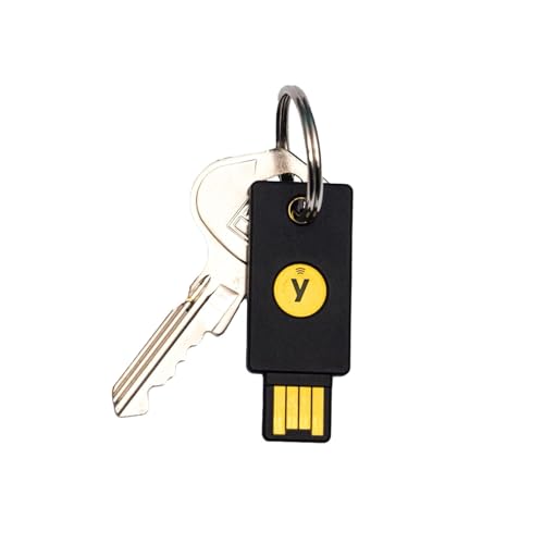 Image of Yubico - Yubikey 5 NFC - USB-A - Two Factor Authentication Security Key in Plan Box Packing