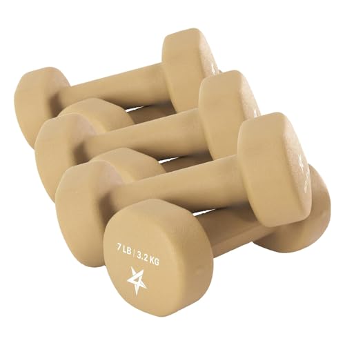 Image of Yes4All Neoprene Dumbbells, Pairs and Sets with Rack for Home Workouts