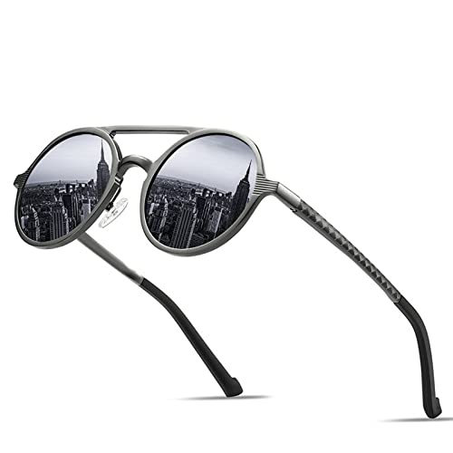 Verres de mode polarisés contre l'éblouissement avec monture légère en aluminium