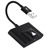 DYTWL Android Auto Wireless Adapter, Plug & Play Easy Setup, Wireless Android Auto Adapter Dongle for Android Phones, Compatible with Cars (2017-2024)