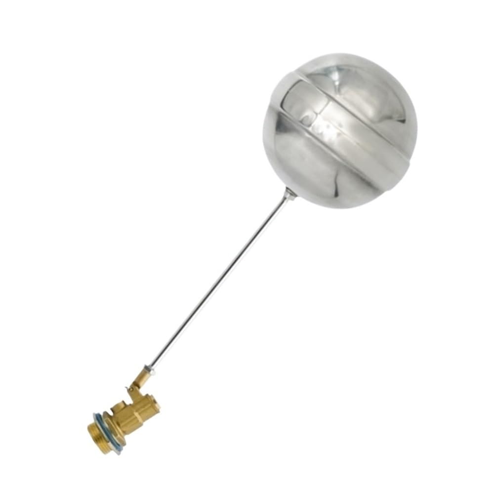Gonchenjiu One Color Float Ball Valve 1Pc Stainless Steel Float Valve Ball Dn20, Dn15 Dn25 Automatic Metal Water For Tank(25)
