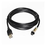 lowmountainswere HFHYDZSW USB to 5-PIN FMALE Adapter EX Gear Replacement USB Cable Fit Compatible FIGHTSTICKS MAD CATZ TE2 / TE2+ LINE of Tournament Fight Sticks(2m)