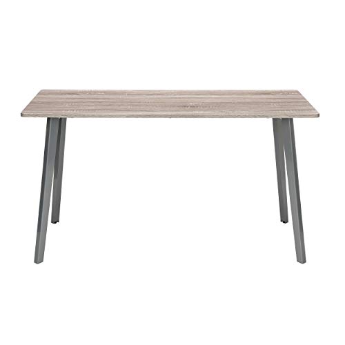 Ofm Table Computer Desk, 55, Driftwood #TOP4