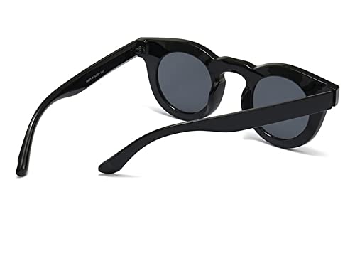 ZENYS Round Outdoor Sunglasses Vacation Fashion Men and Women Decorative Sunglasses (Color : C, Size : 1)4