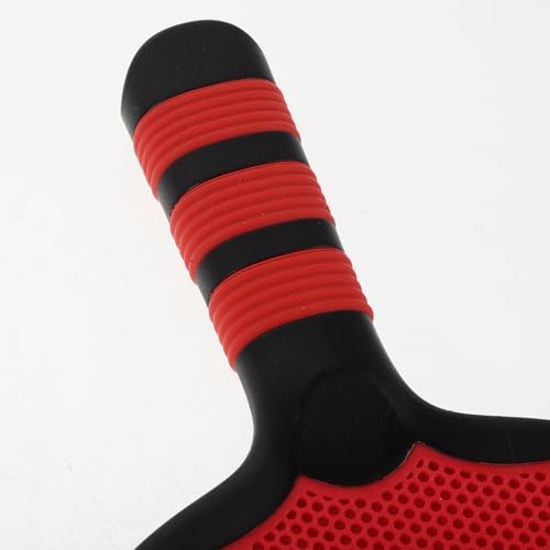 Raquettes de ping-pong avec surface de précision et ergonomie rouge - 3