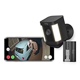 Ring Spotlight Cam Plus, Battery (リング スポットライトカム プラス バッテリーモデル) ブラック + 予備バッテリー | Ring Homeプラン30日間無料体験