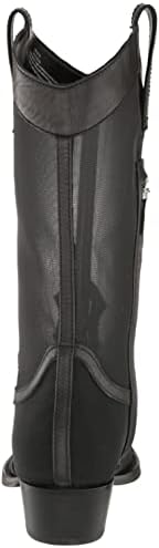 Karl Lagerfeld Paris Women's Lakota-Western Boo Ankle Boot, Black, 8.5 | Image 2