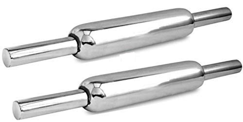 Buy ROLLYWARE [2 Pack] Premium (Big Size)100% Stainless Steel Smooth ...
