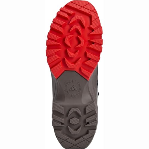 ADIDAS by Stella McCartney X Terrex Hiking Boots, Charcoal/Legend Ink/Active Red, US 8 W3